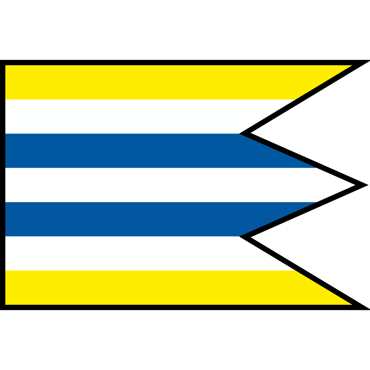 Flag of Vrádište, Region of Trnava