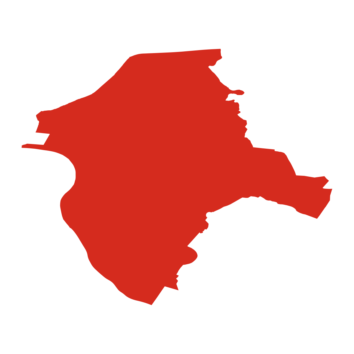 Vrakuňa city boundary