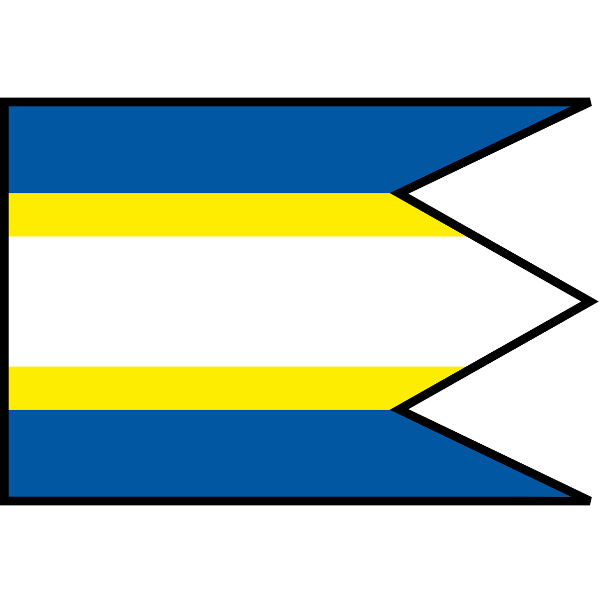 Flag of Vrícko, Region of Žilina