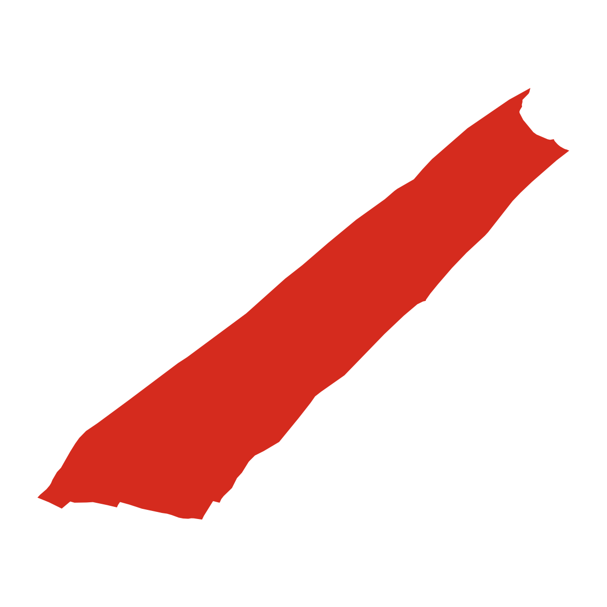 Vydrany city boundary