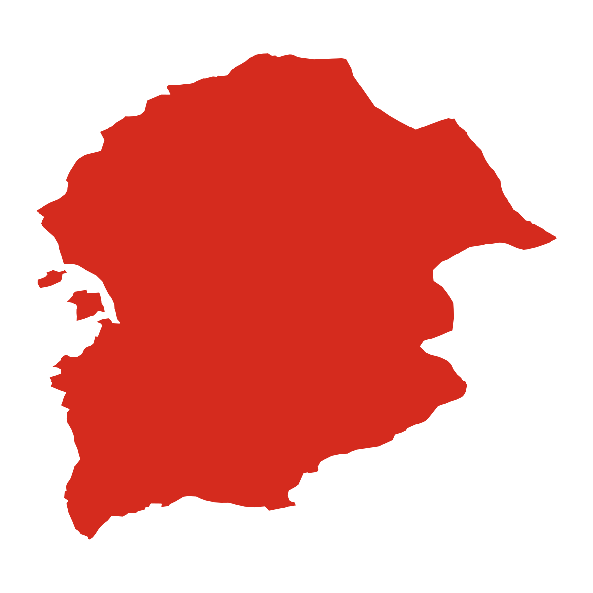 Vydrná city boundary