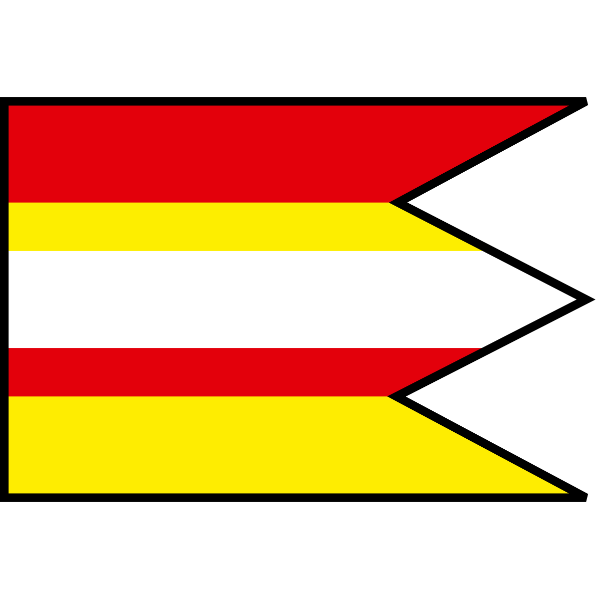 Flag of Vydrník, Region of Prešov