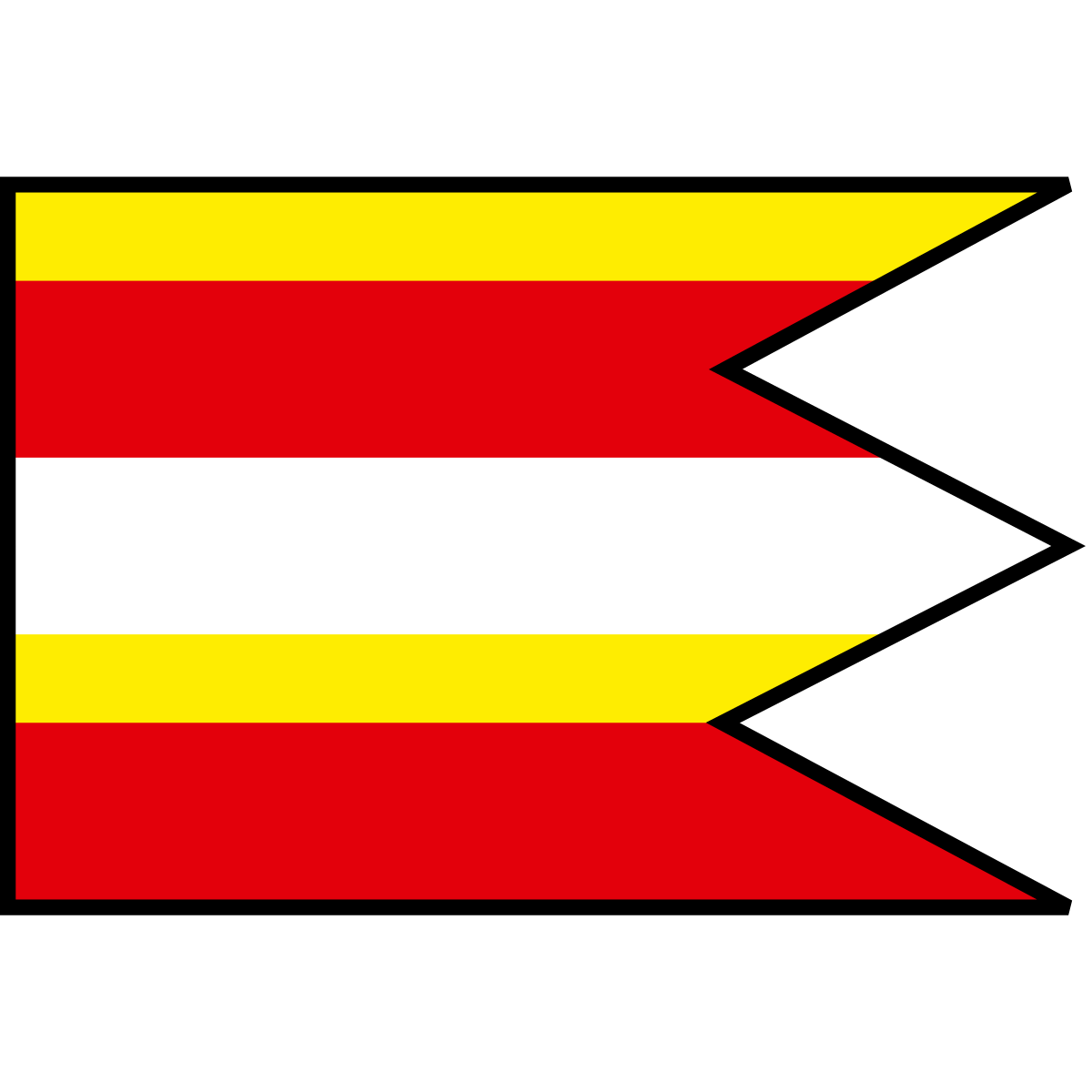 Flag of Vyšný Skálnik, Region of Banská Bystrica