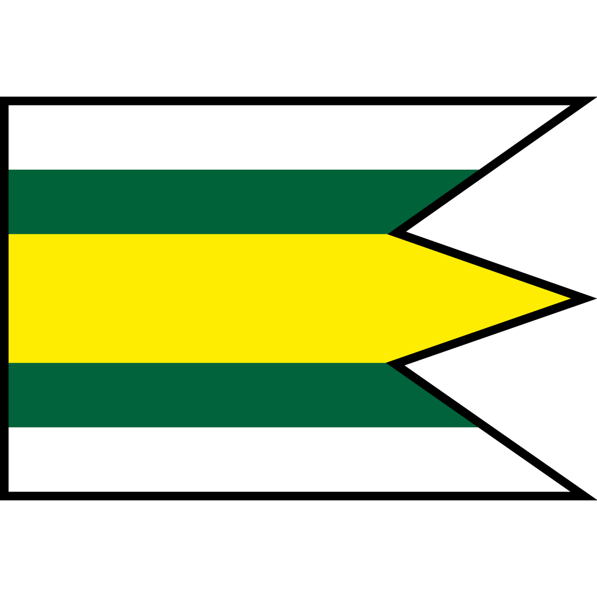 Flag of Zábiedovo, Region of Žilina