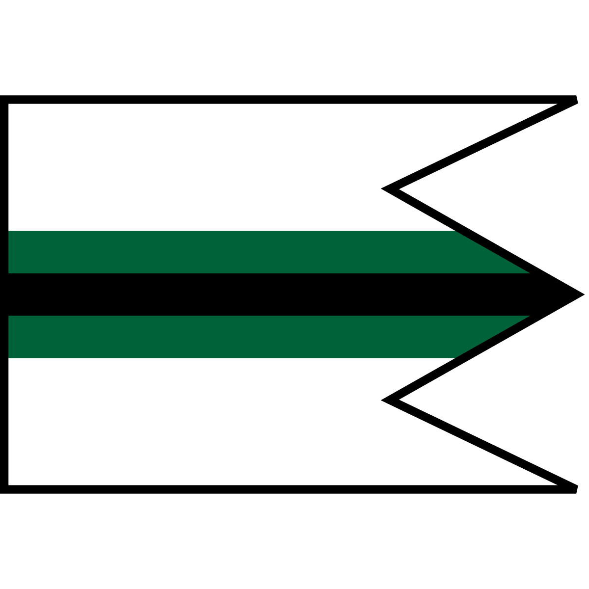 Flag of Zadovec, Region of Trenčín