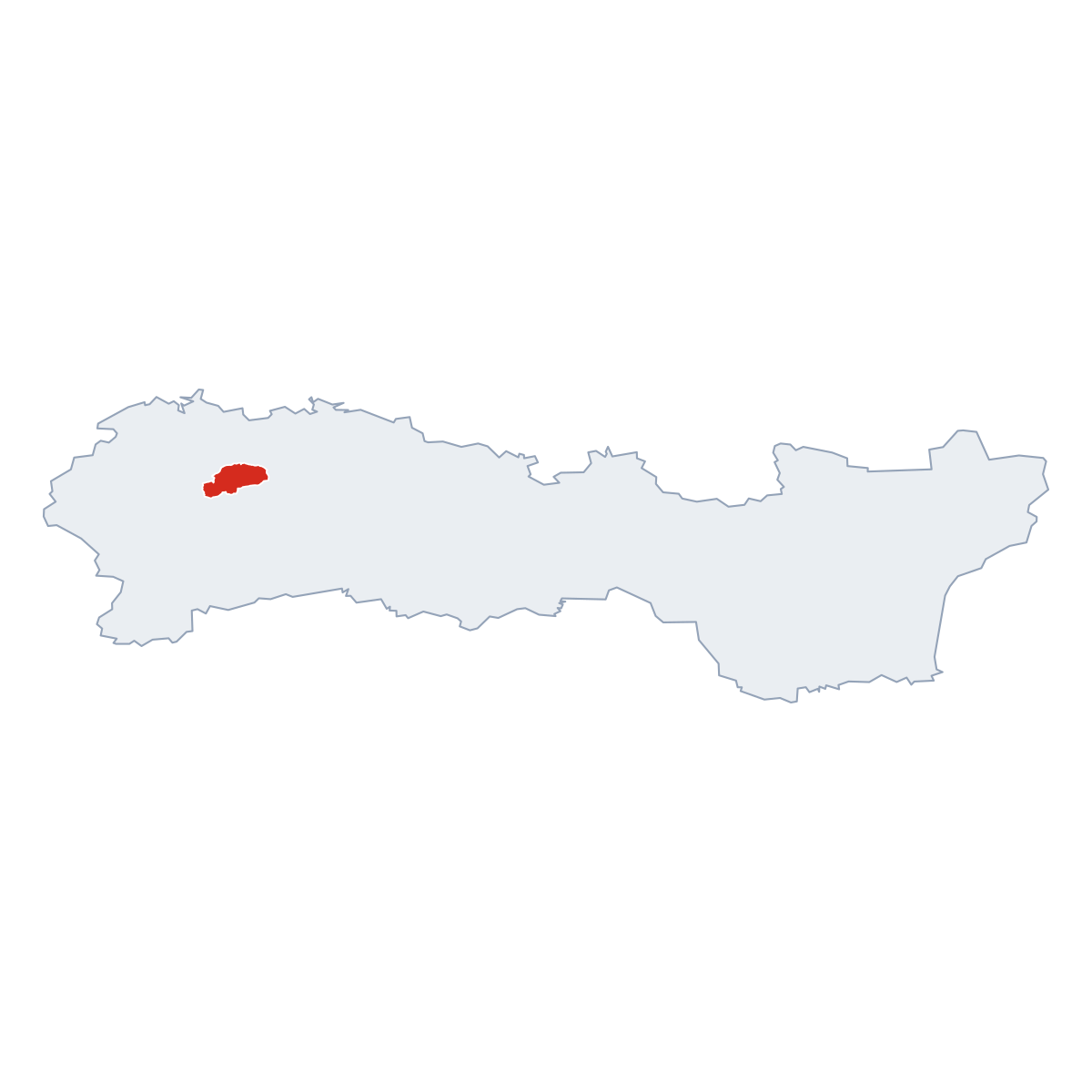 Zahájnica in Region of Košice