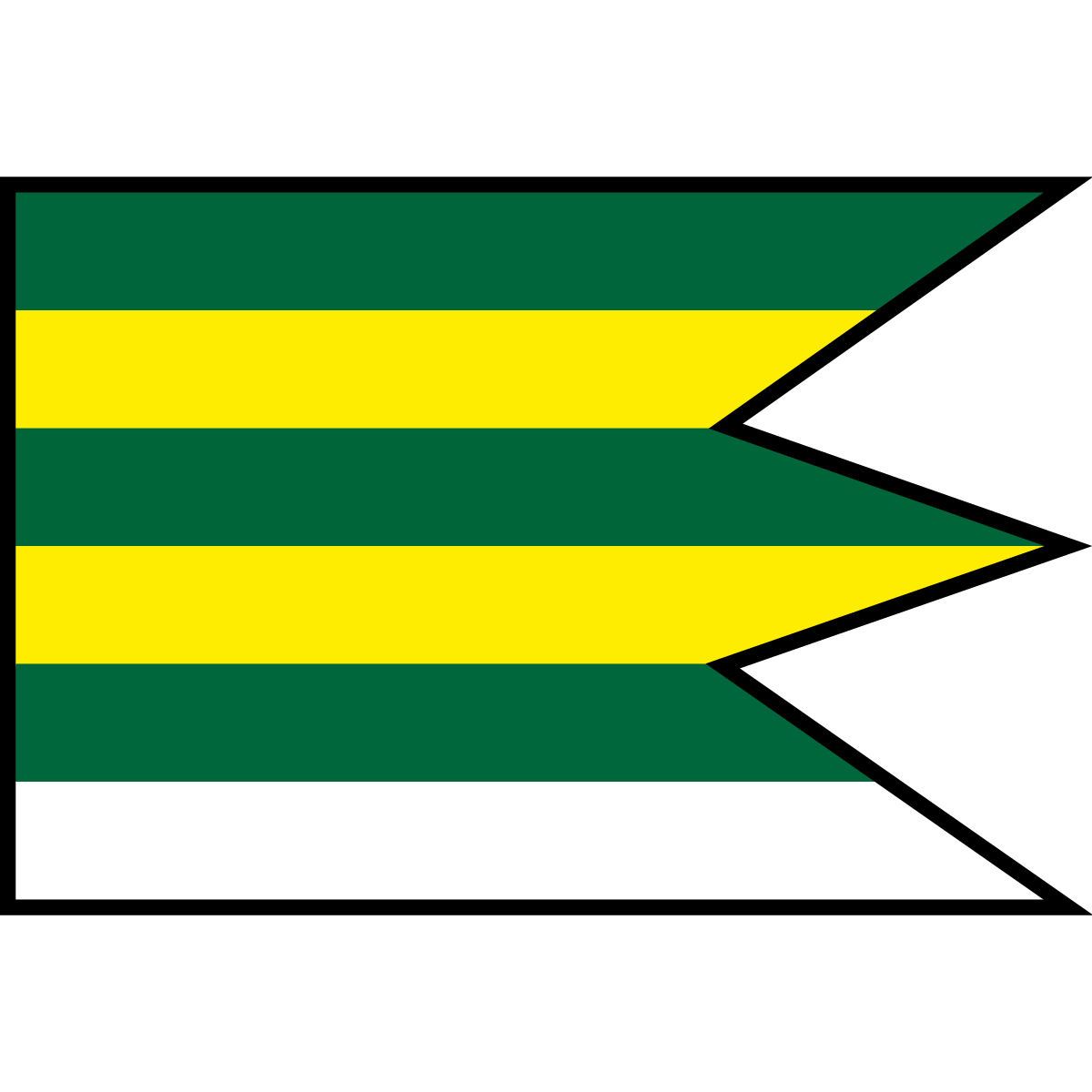Flag of Zalaba, Region of Nitra