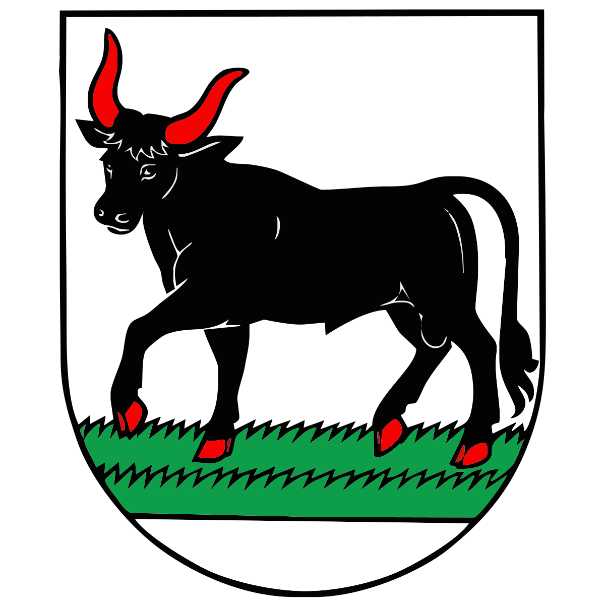 Coat of arms of Zalužice, Region of Košice