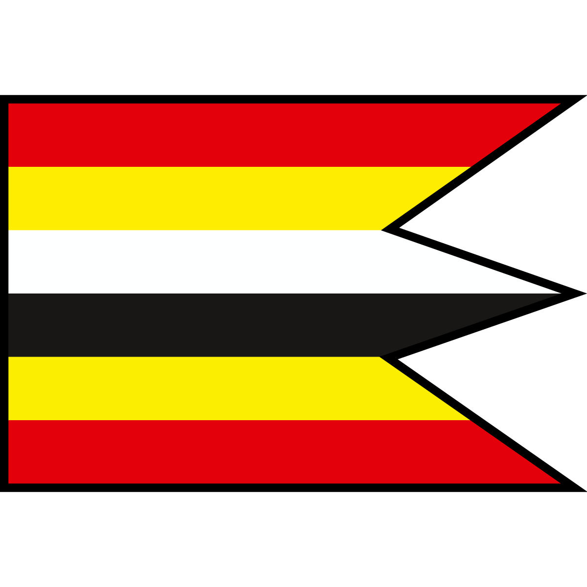 Flag of Zámutov, Region of Prešov