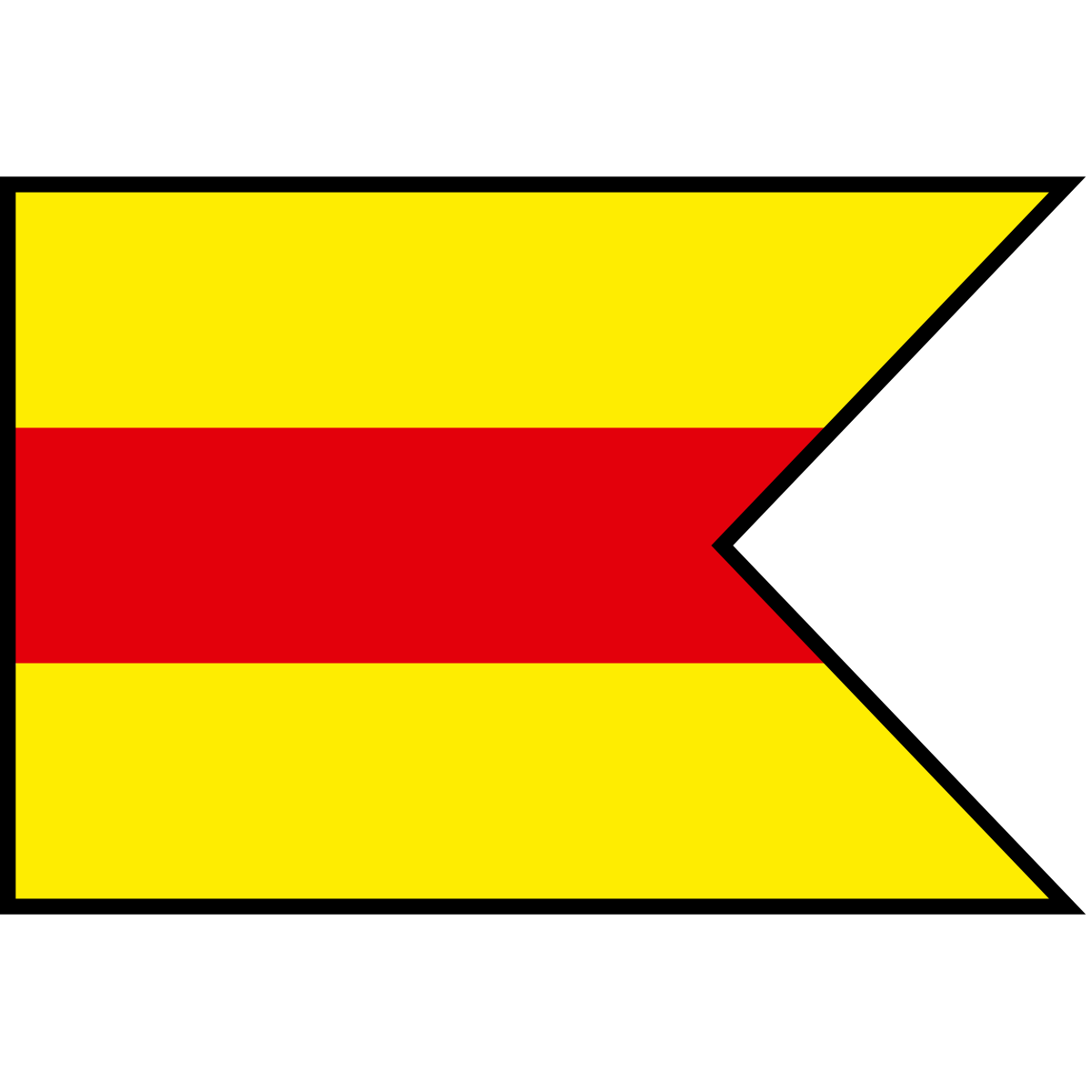 Flag of Žarnovica, Region of Banská Bystrica