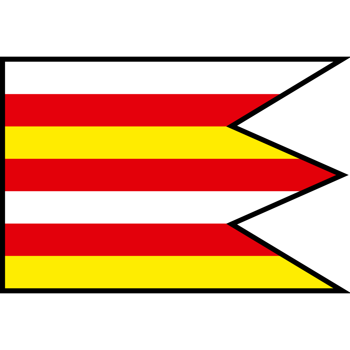 Flag of Žaškov, Region of Žilina