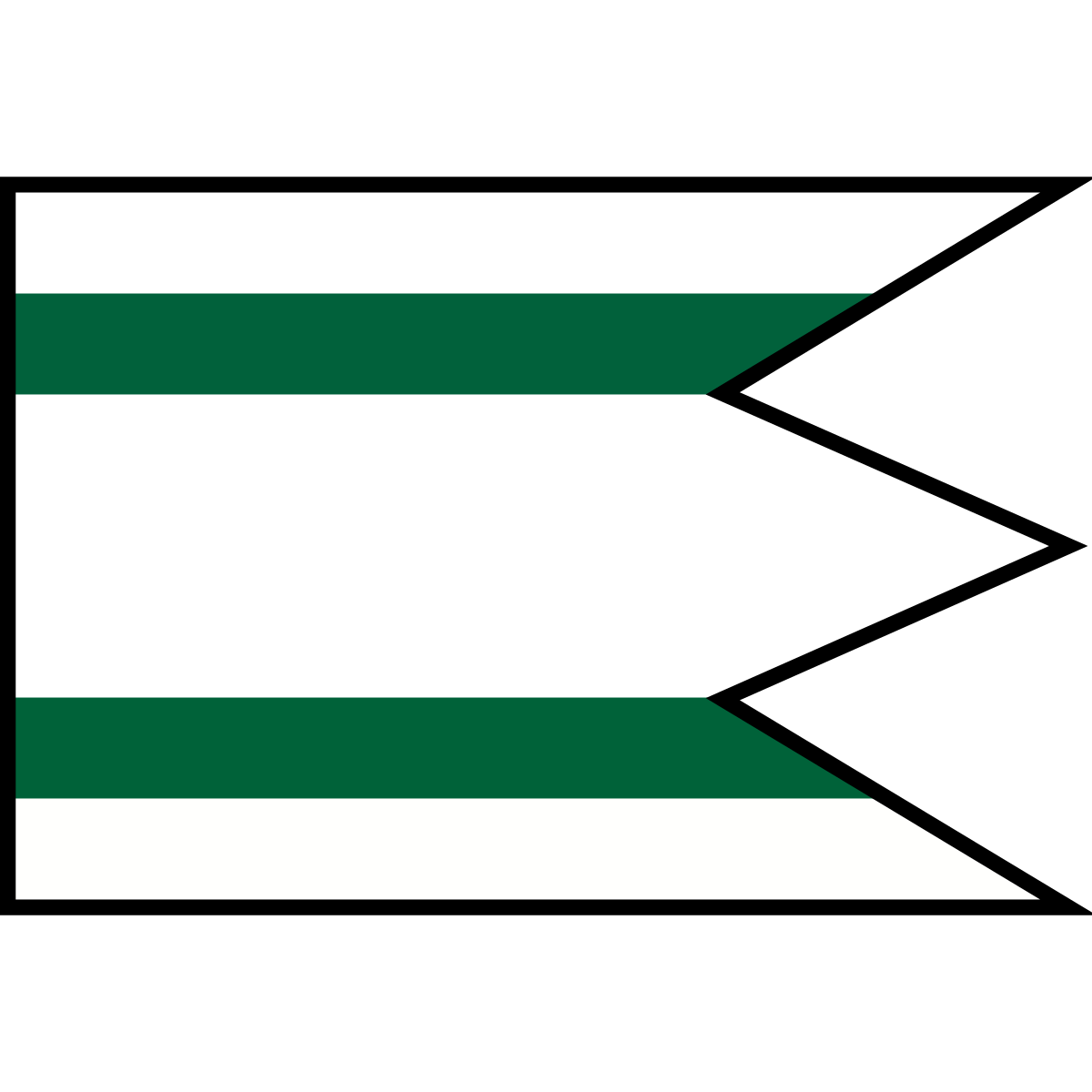 Flag of Zatín, Region of Košice