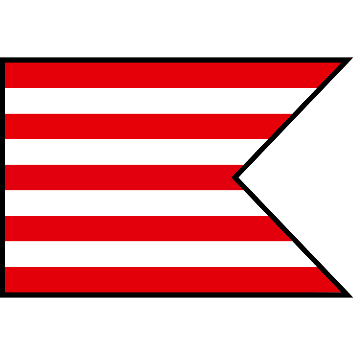 Flag of Závodie, Region of Žilina