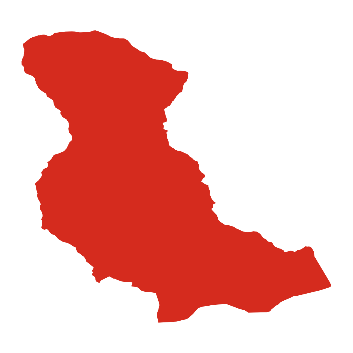 Zboj city boundary