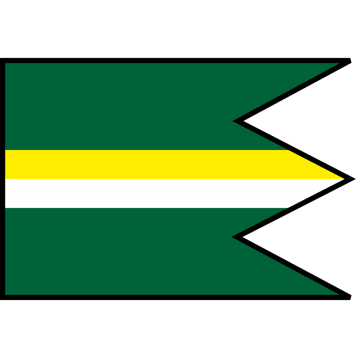 Flag of Ždaňa, Region of Košice