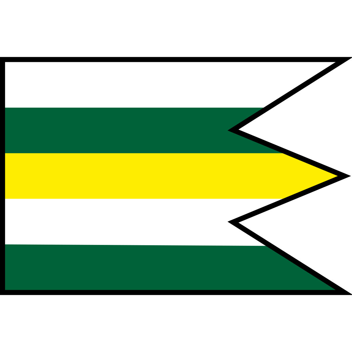 Flag of Želovce, Region of Banská Bystrica