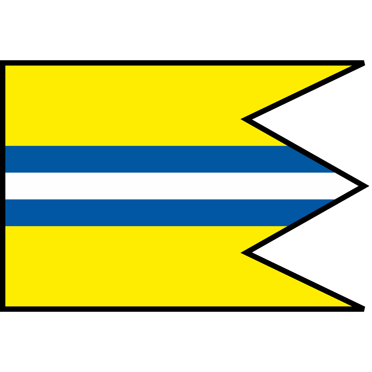 Flag of Zemianske Sady, Region of Trnava