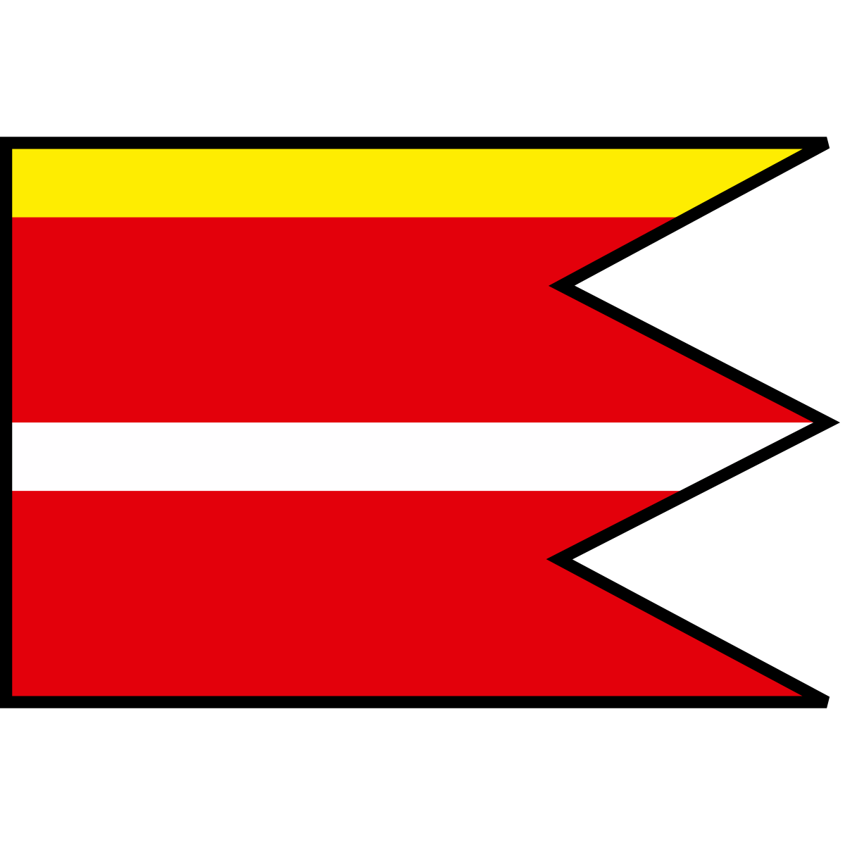 Flag of Žikava, Region of Nitra