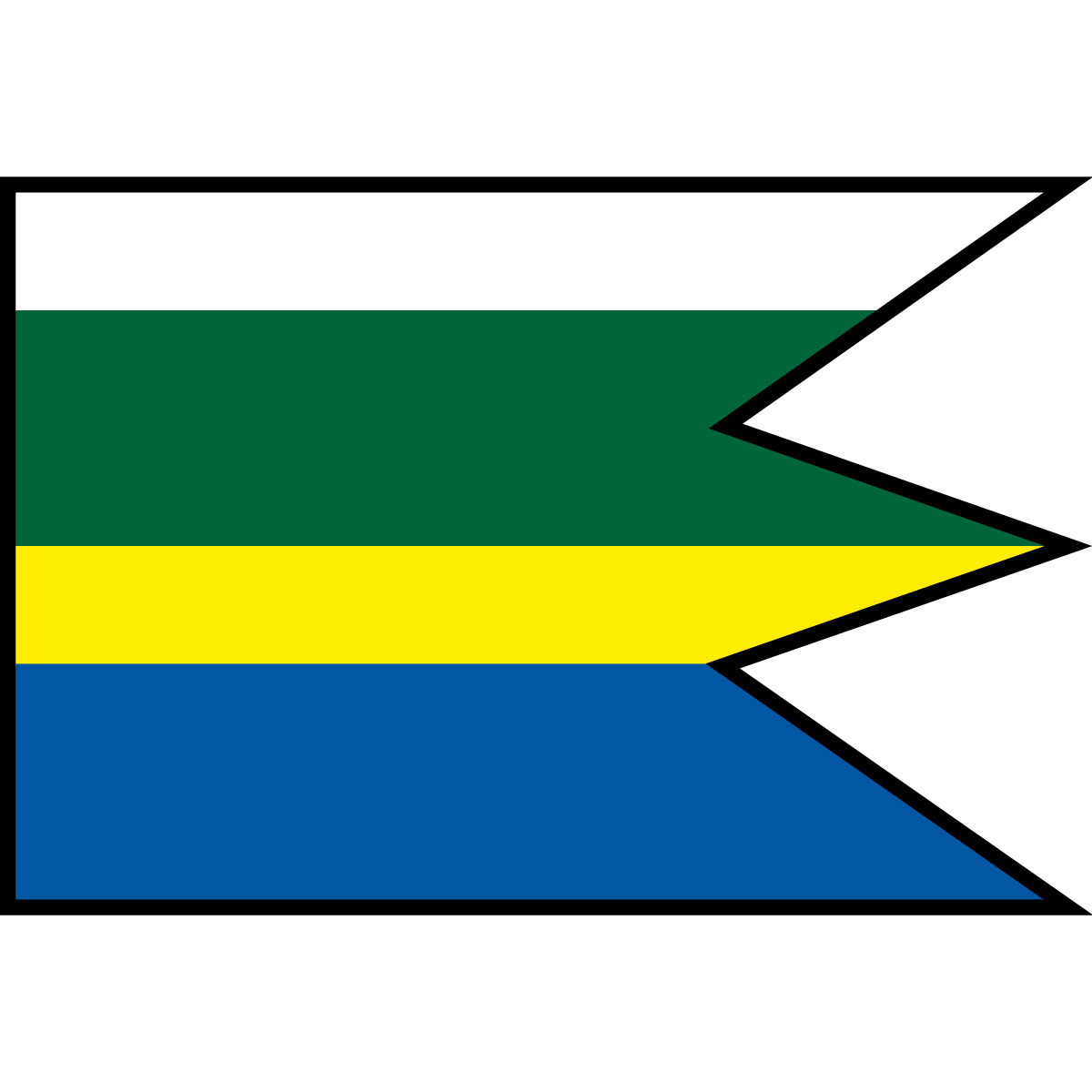 Flag of Žíp, Region of Banská Bystrica