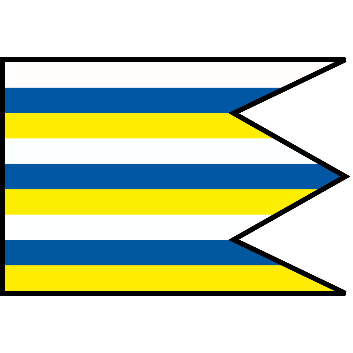 Flag of Žitavany, Region of Nitra