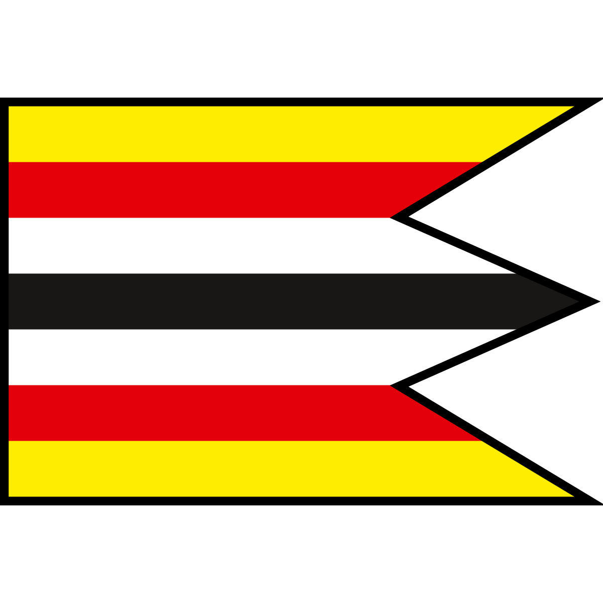 Flag of Žitná-Radiša, Region of Trenčín
