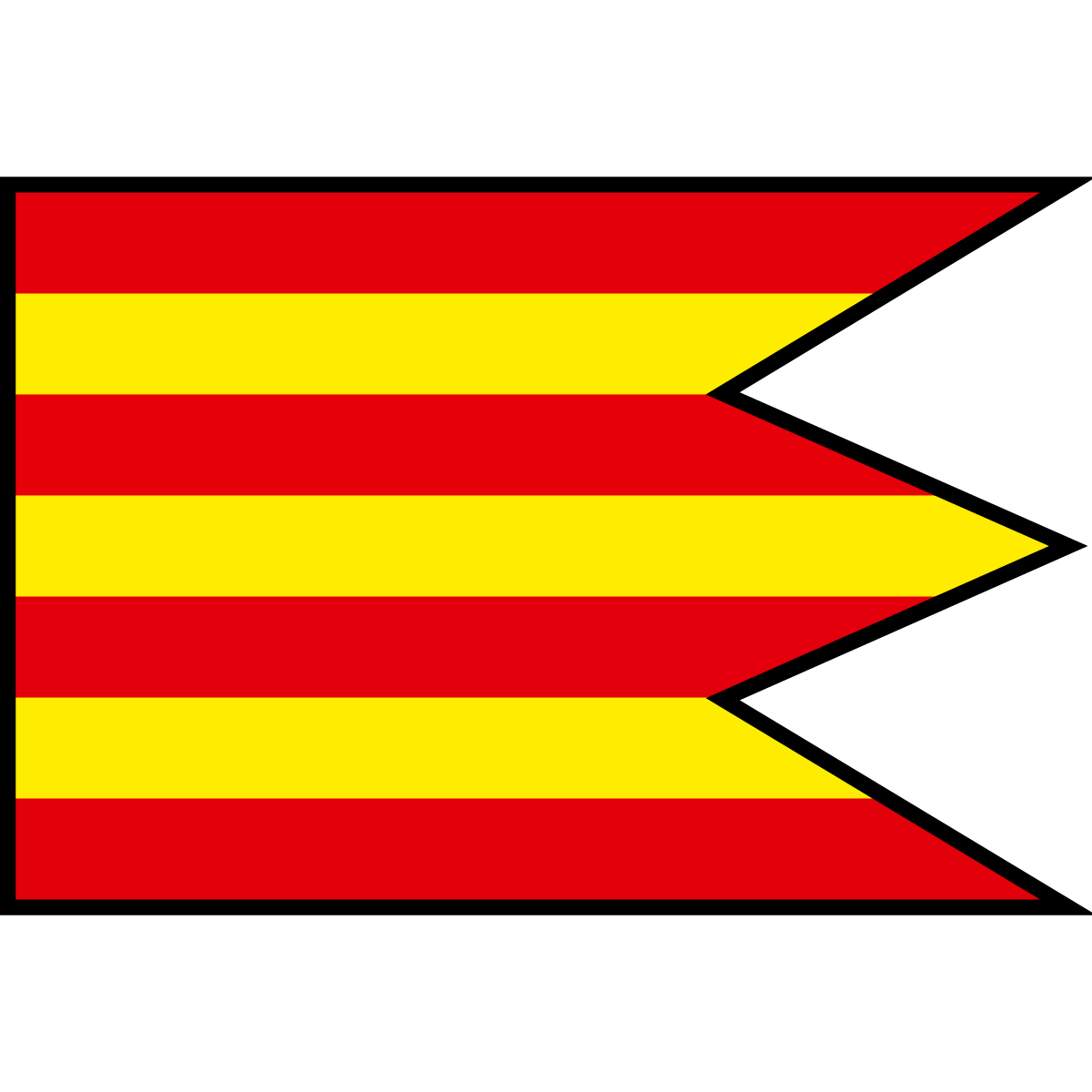 Flag of Zlatníky, Region of Trenčín