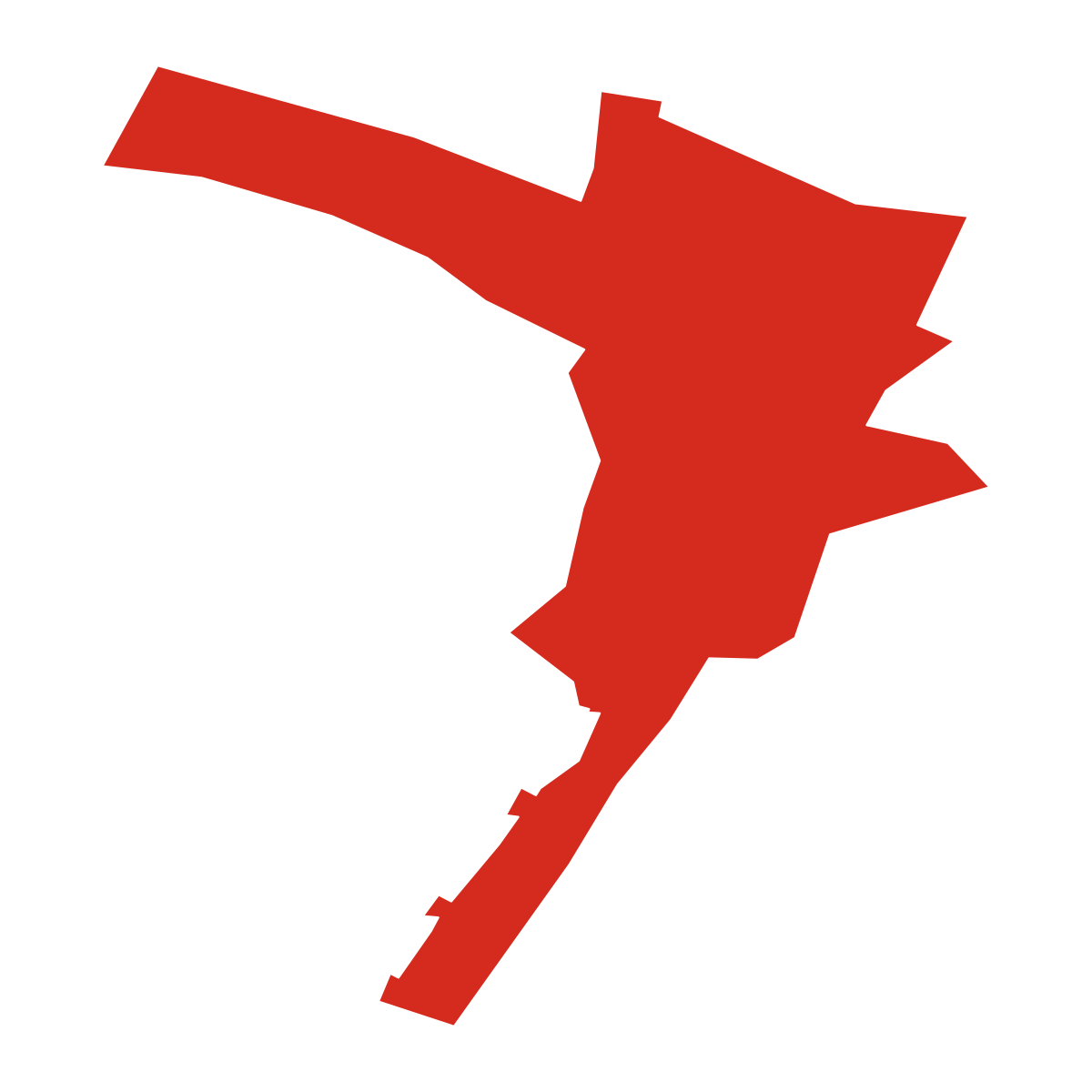 Zlatno city boundary