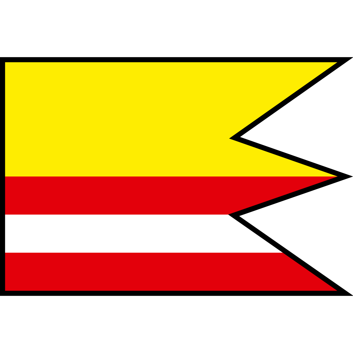 Flag of Zlatno, Region of Banská Bystrica