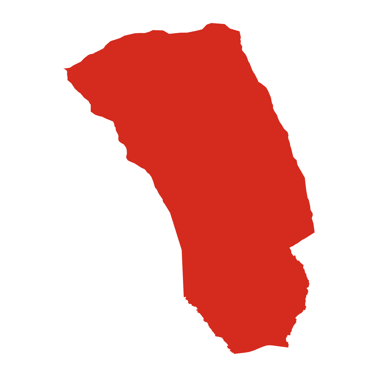 Zlatno city boundary
