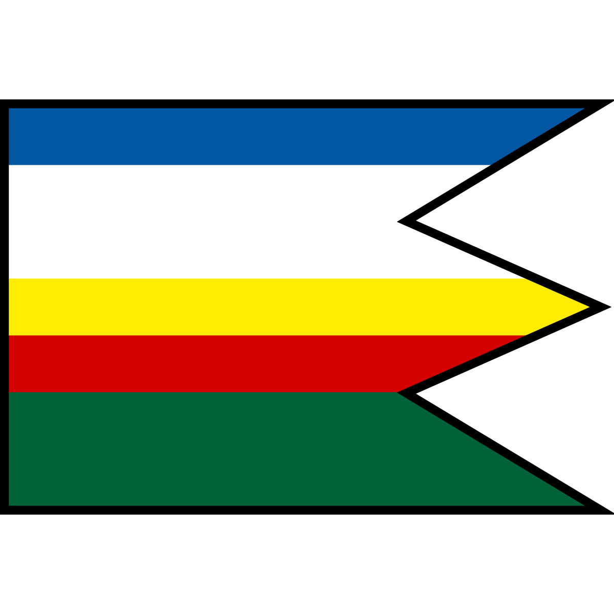 Vlajka mesta Zubria, Banskobystrický kraj