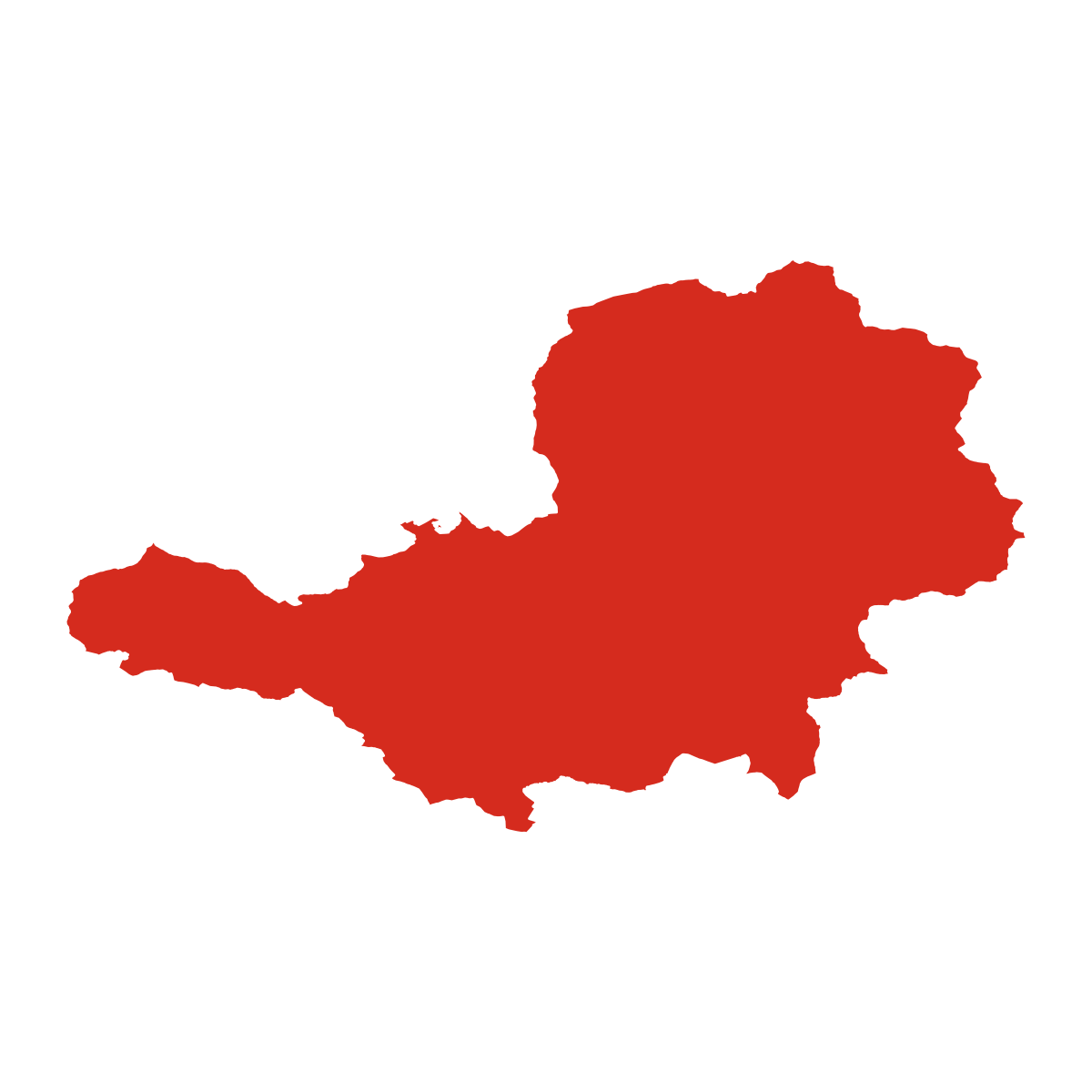 District of Bánovce nad Bebravou outline
