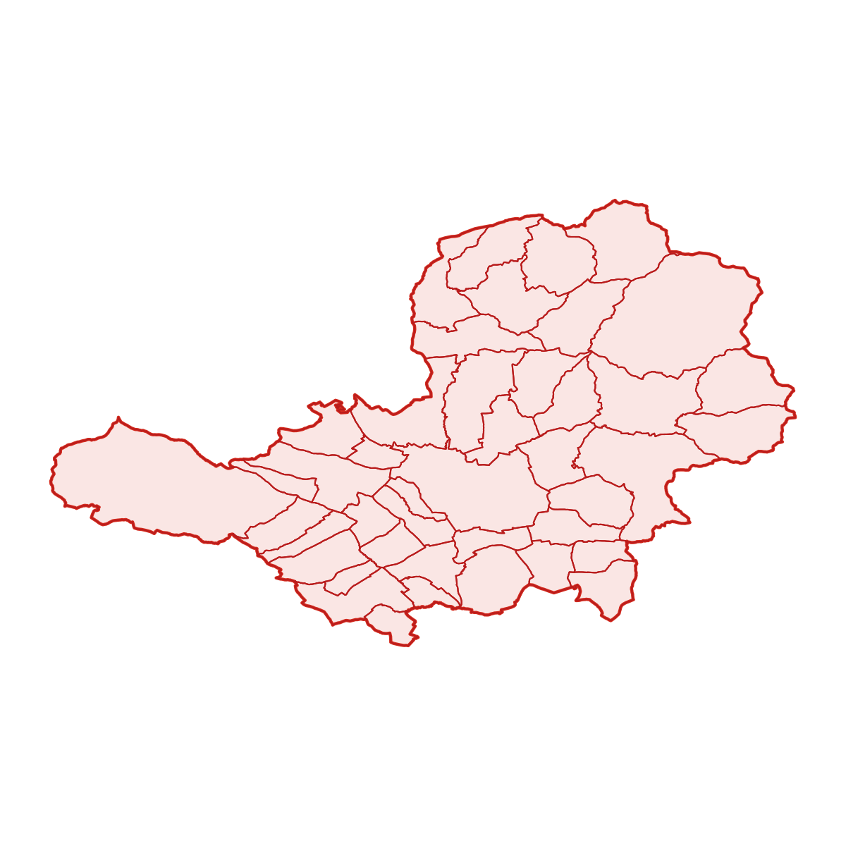District of Bánovce nad Bebravou with municipalities