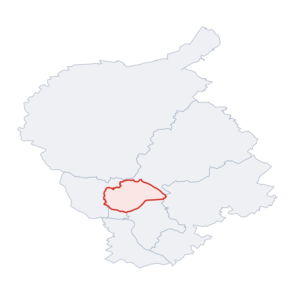 District of Bratislava III in Region of Bratislava