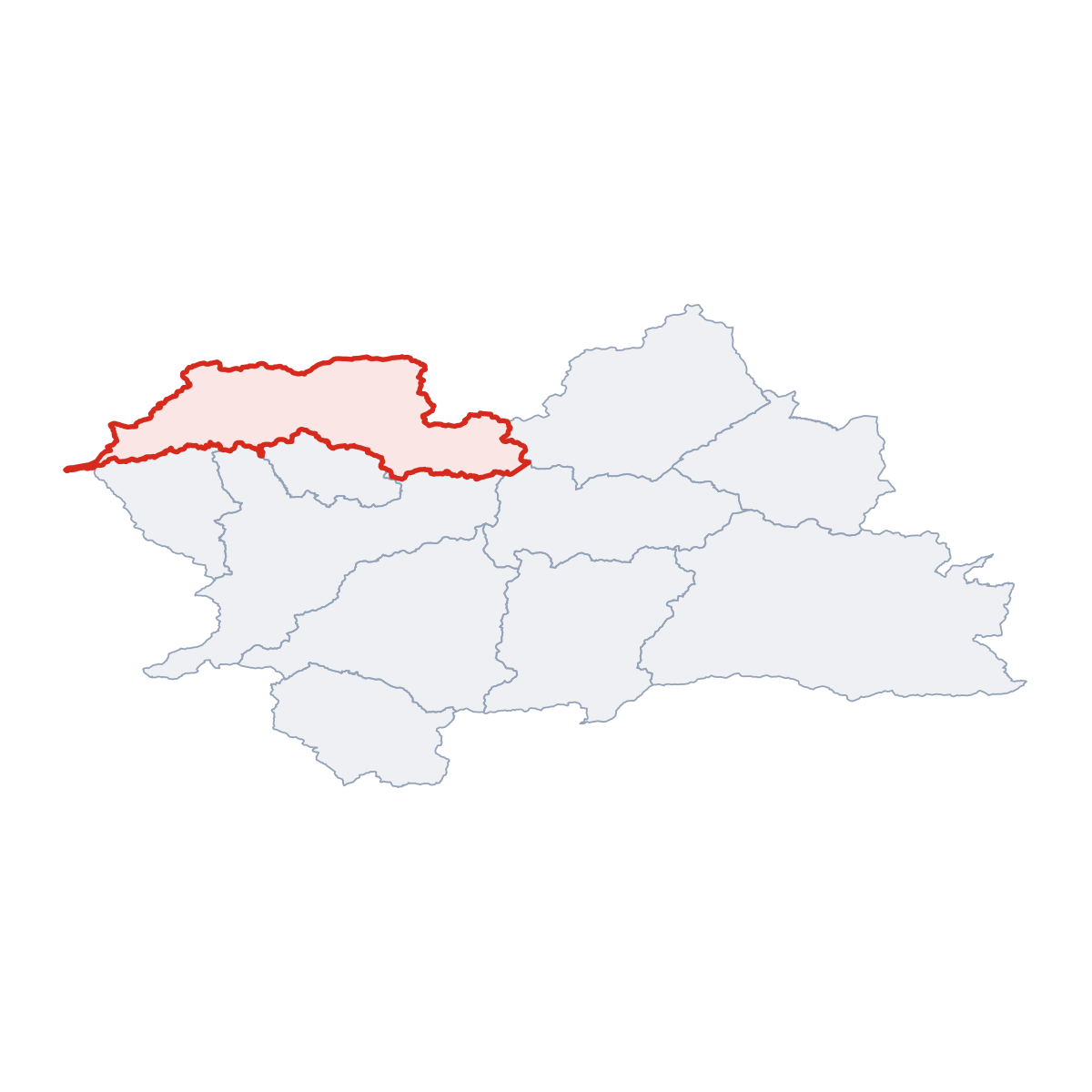 okres Čadca v Žilinský kraj