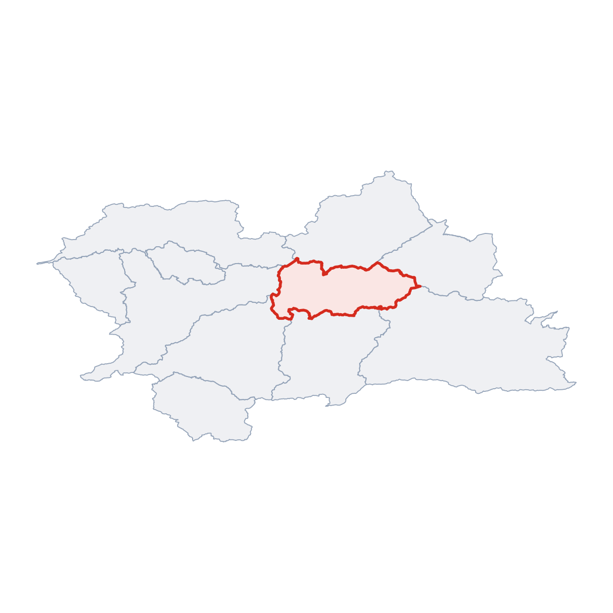 District of Dolný Kubín in Region of Žilina
