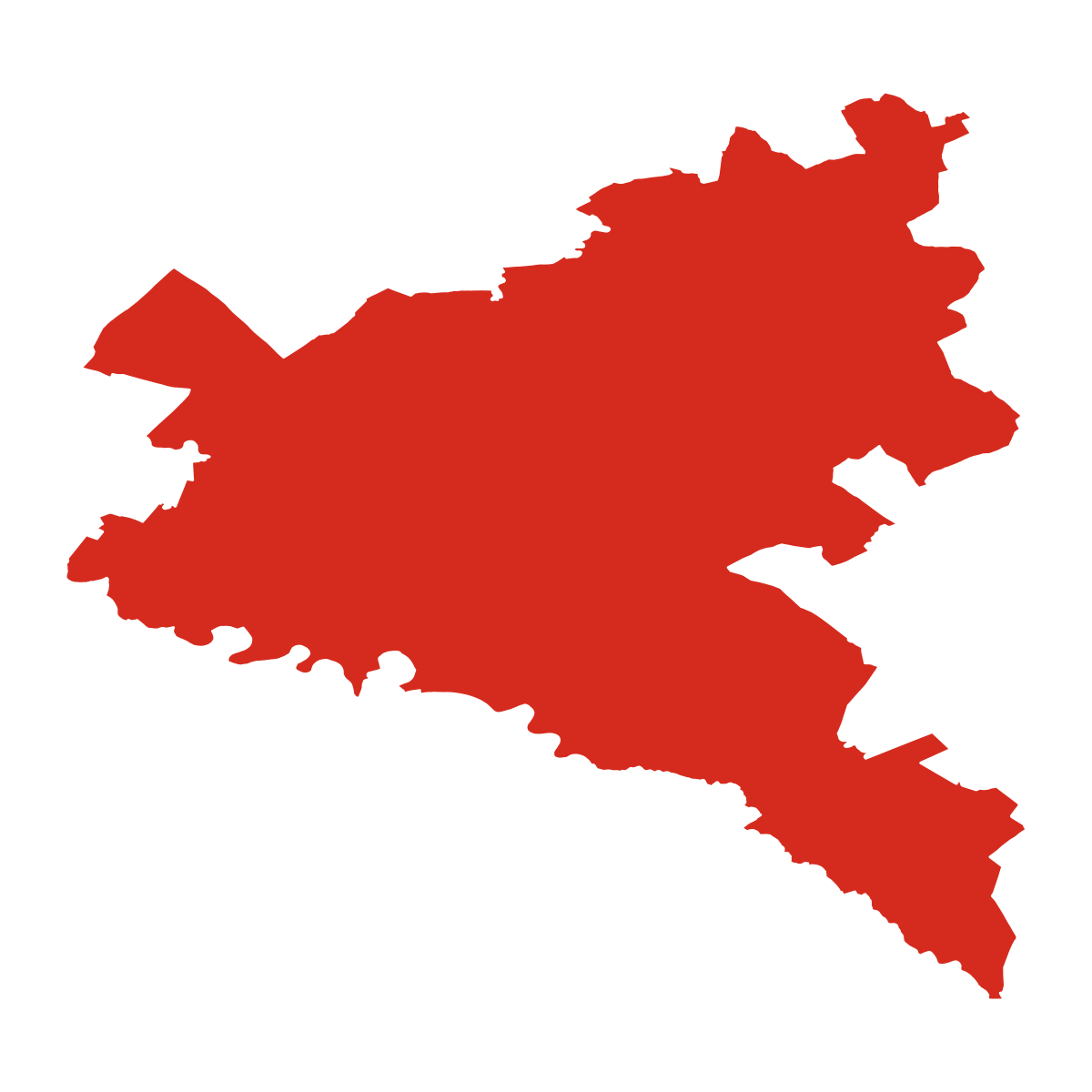 District of Galanta outline