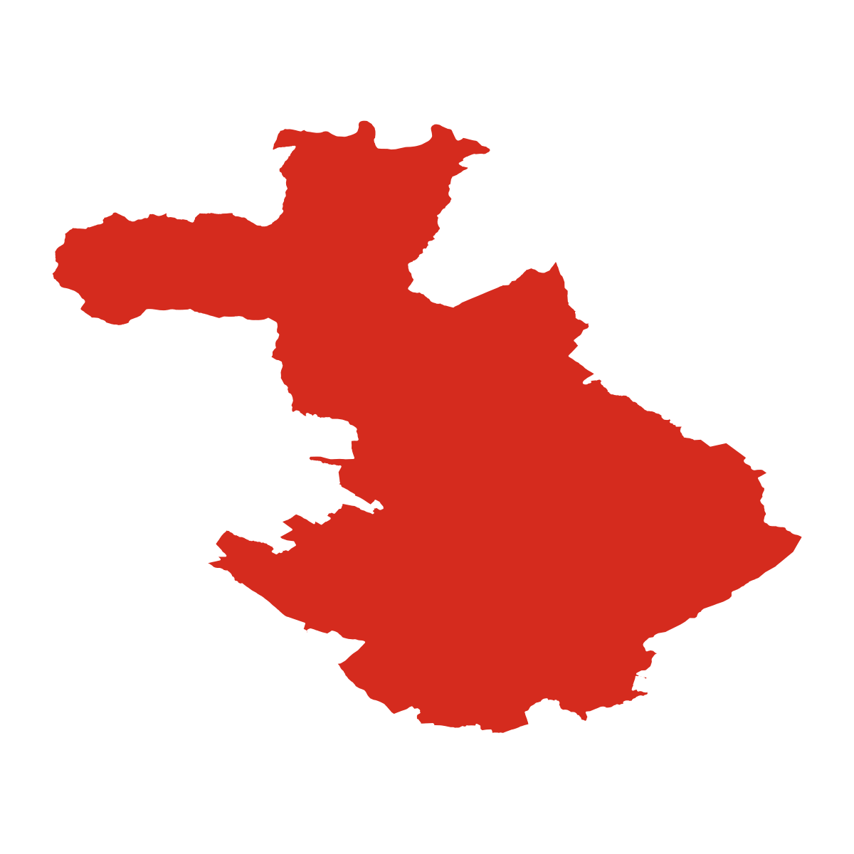 District of Kežmarok outline