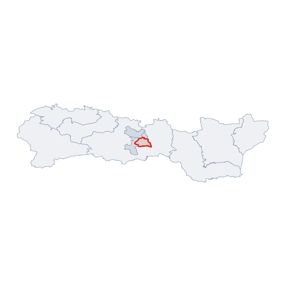 District of Košice IV in Region of Košice