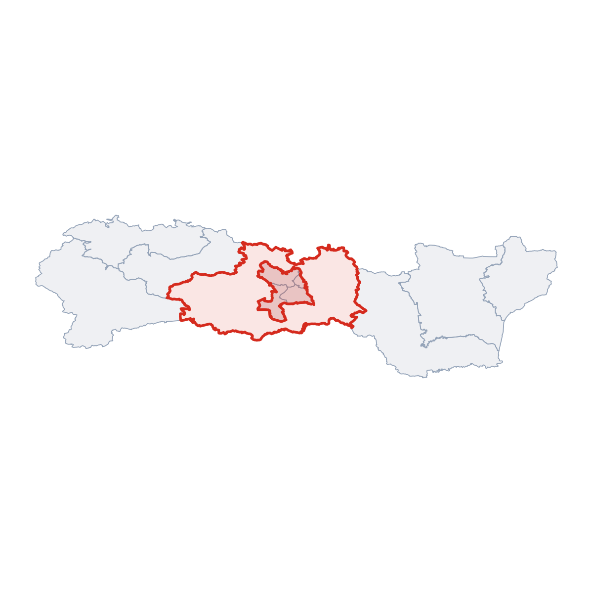 okres Košice-okolie v Košický kraj