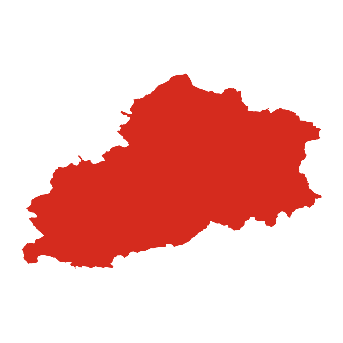 District of Krupina outline