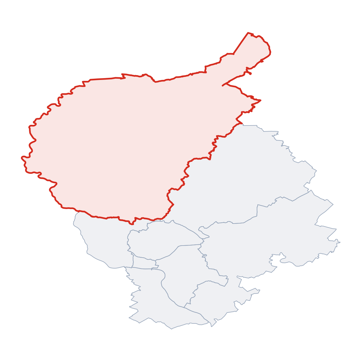 District of Malacky in Region of Bratislava