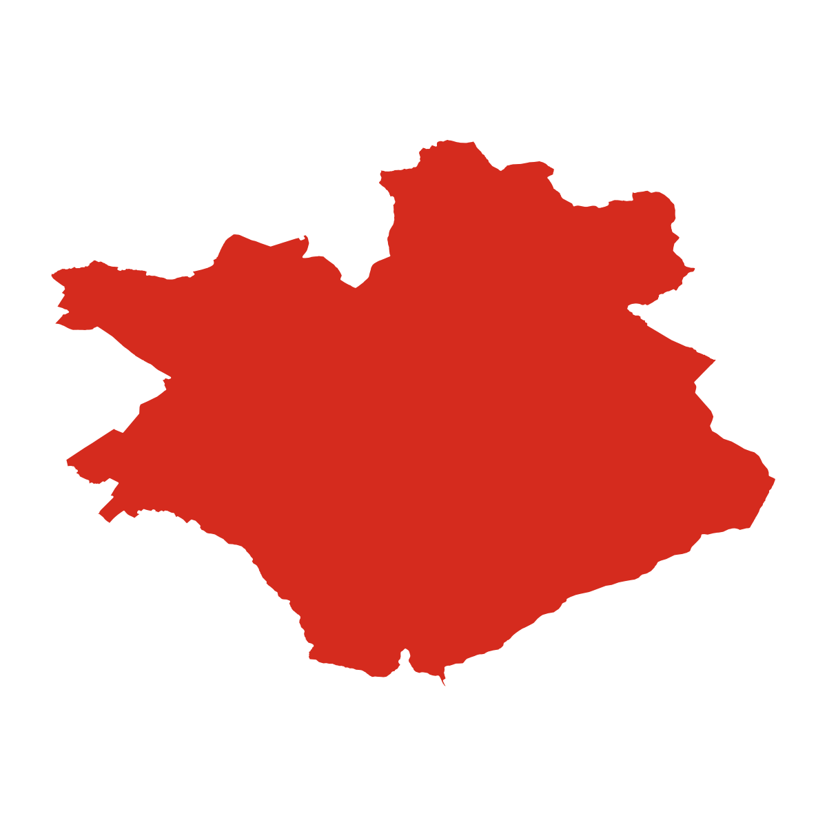 District of Partizánske outline