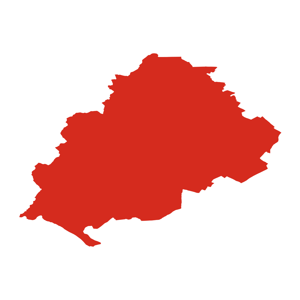 District of Pezinok outline