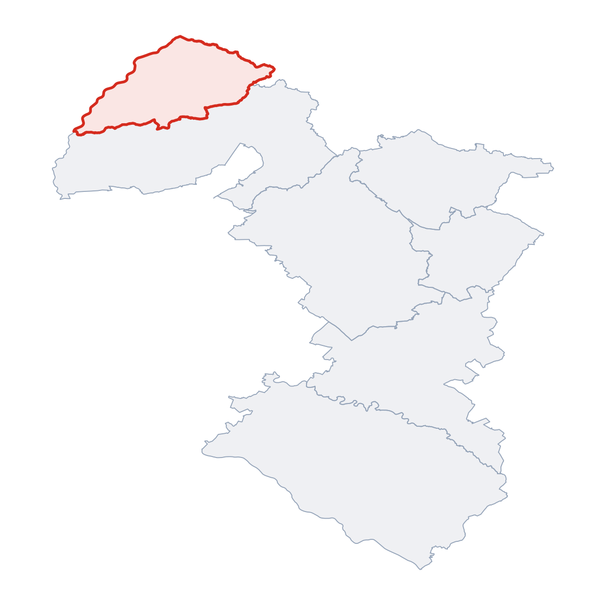 District of Skalica in Region of Trnava