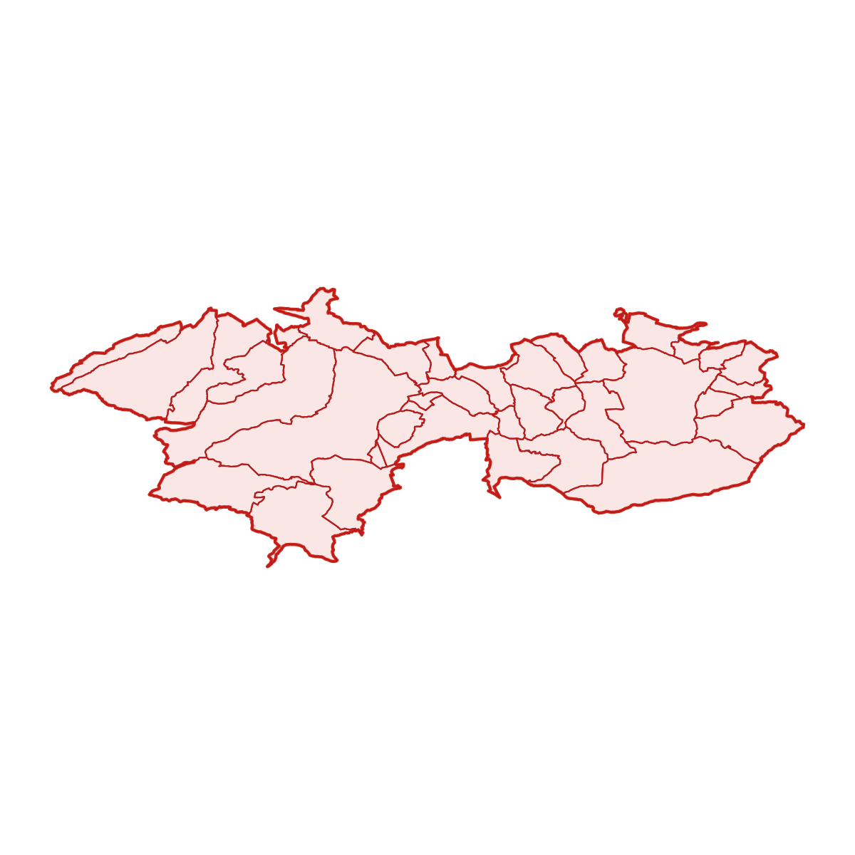 District of Spišská Nová Ves with municipalities