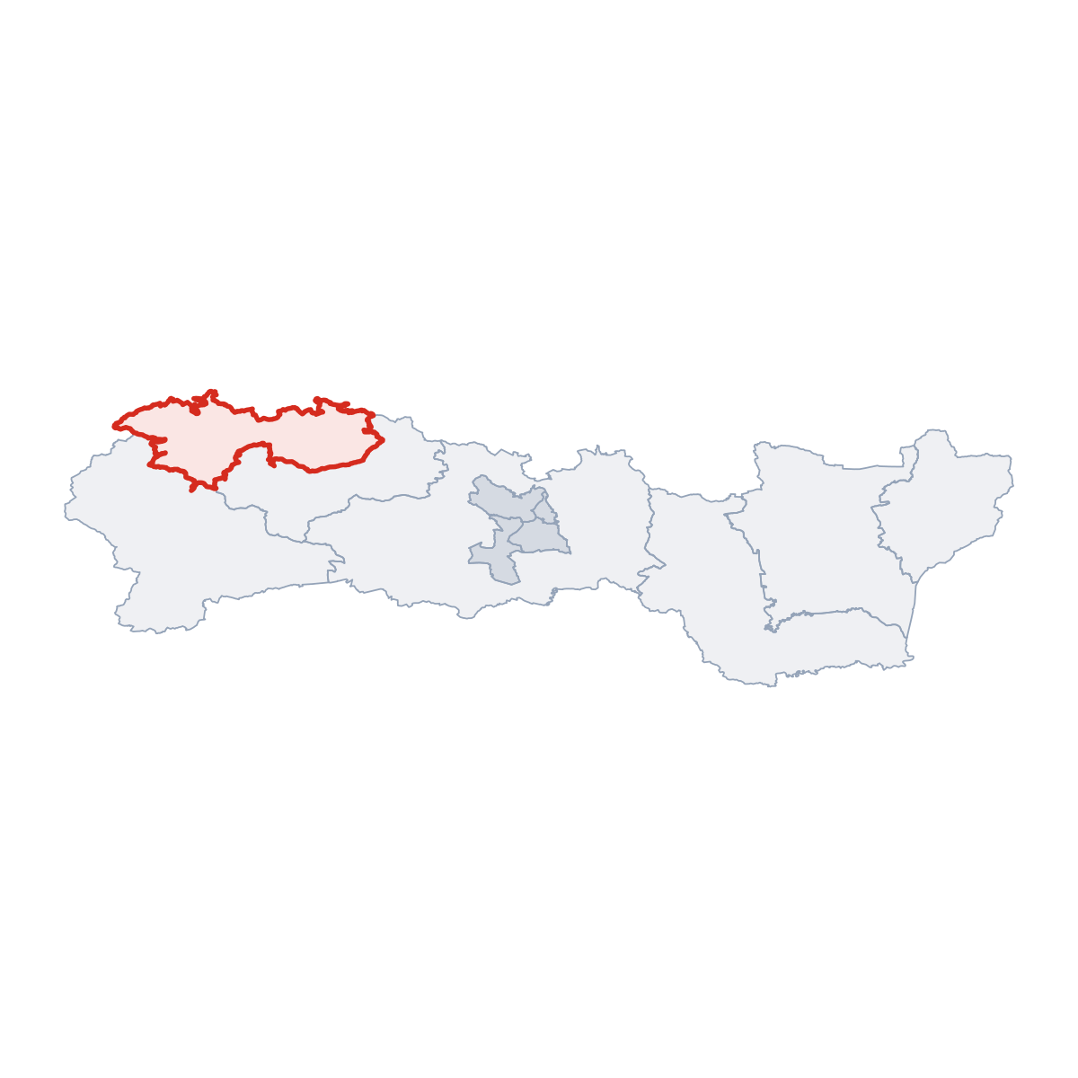 District of Spišská Nová Ves in Region of Košice