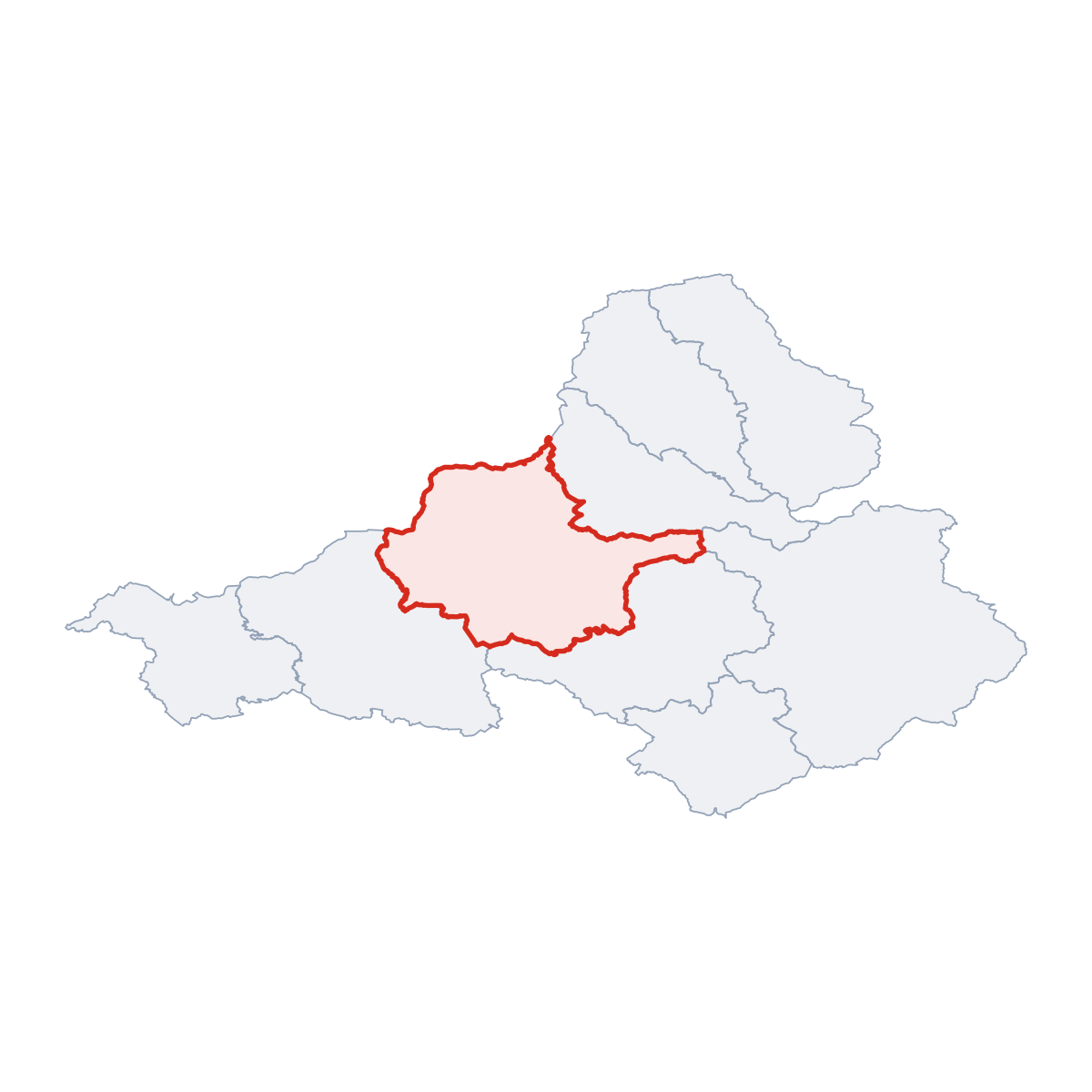 District of Trenčín in Region of Trenčín