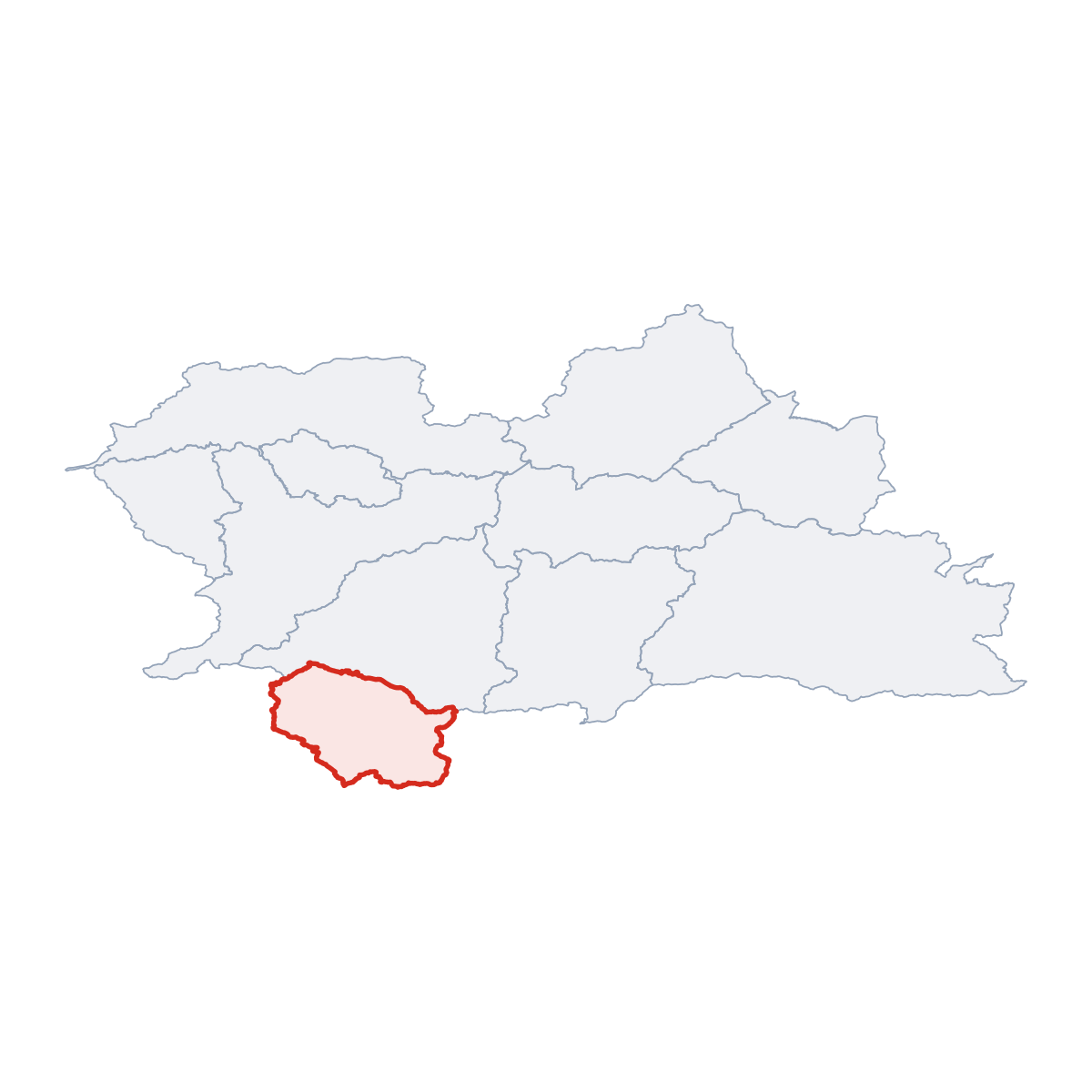 District of Turčianske Teplice in Region of Žilina